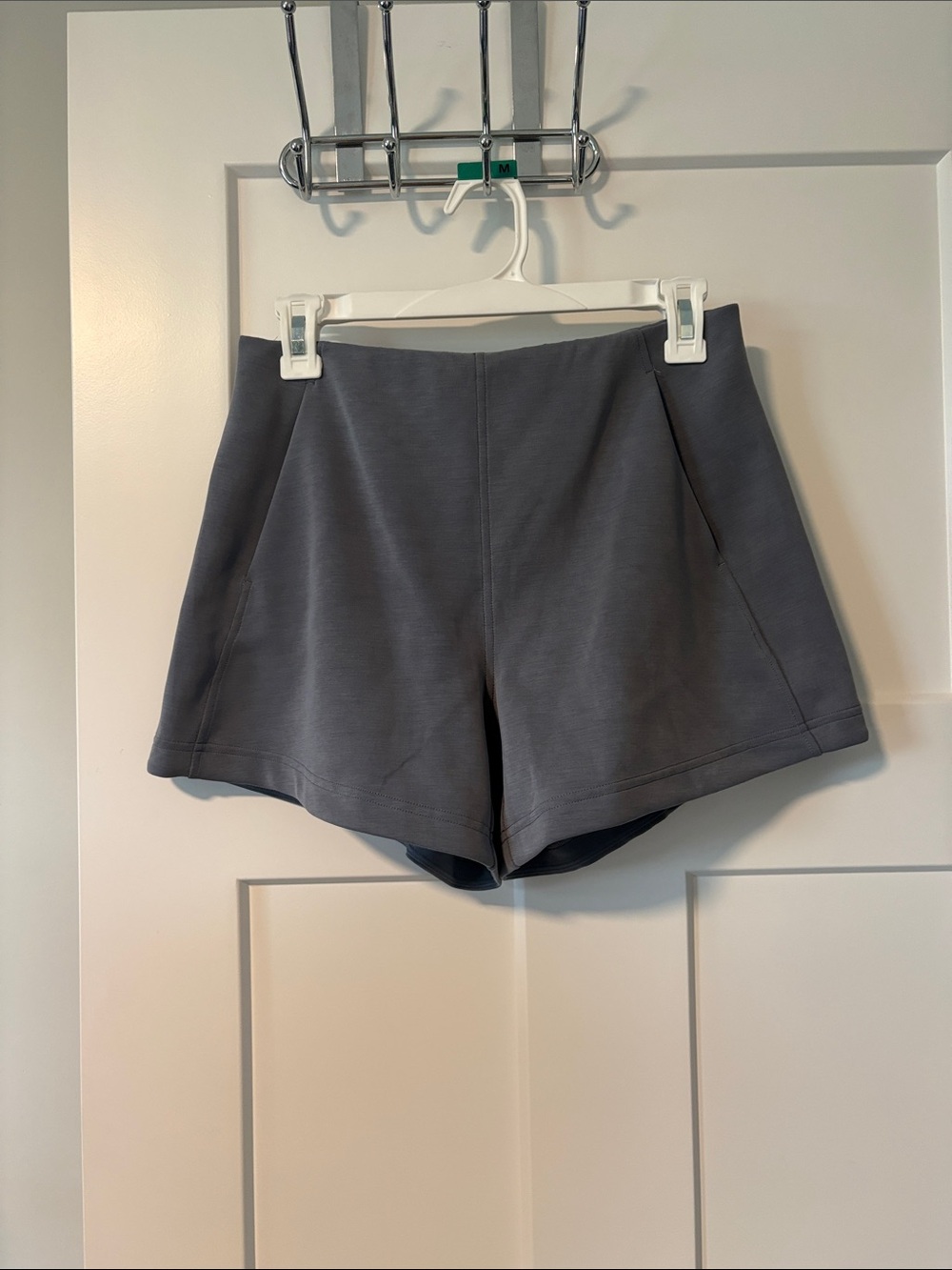 Like new lululemon gray softstreme shorts